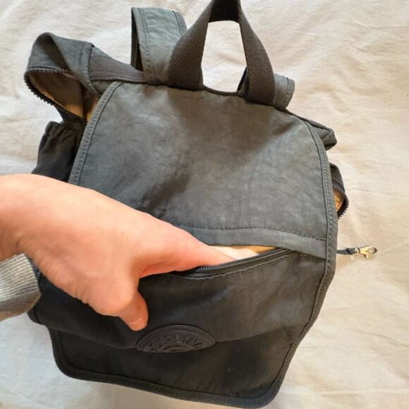 Kipling Blue Nylon Backpack - Picture 12 of 13